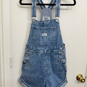 Levi’s Denim shorts Overalls Shortalls with Adjustable Straps